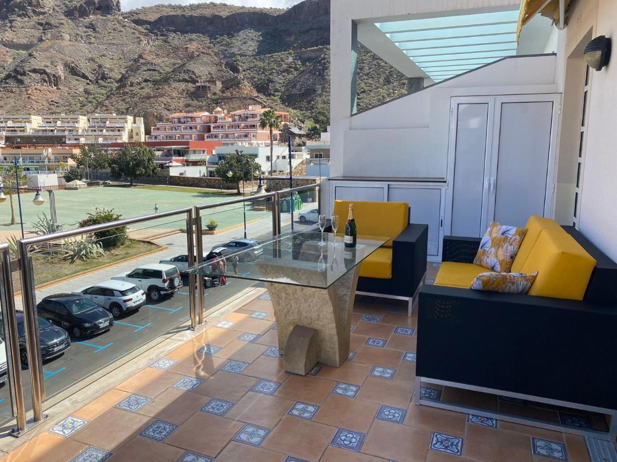 Seaside Miramar Apartment Puerto De Mogan Bagian luar foto
