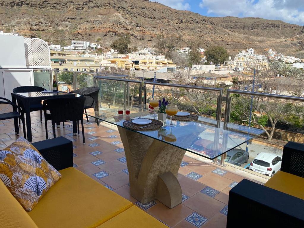 Seaside Miramar Apartment Puerto De Mogan Bagian luar foto